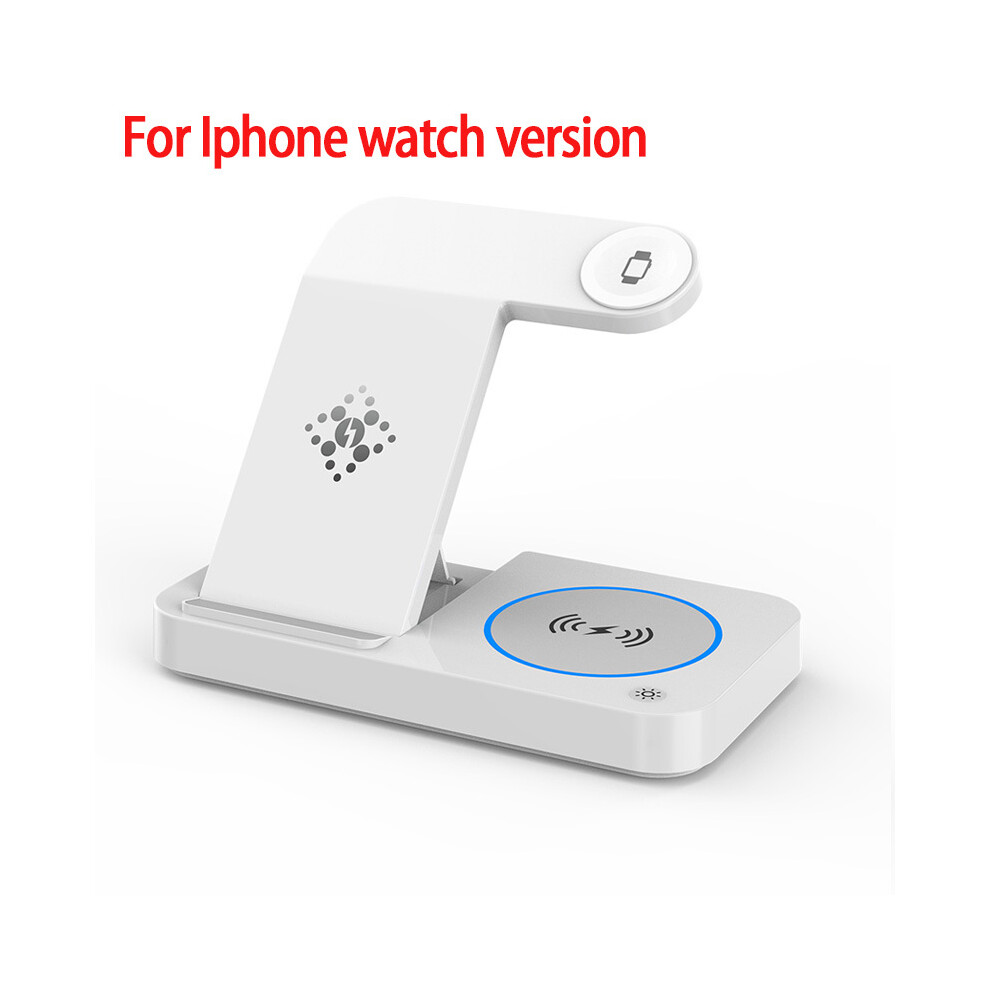 (For Iphone Watch) 30W Wireless Charging Stand 4 In 1 Qi Quick Charge Dock For Apple Samsung 4 3 9319708980172