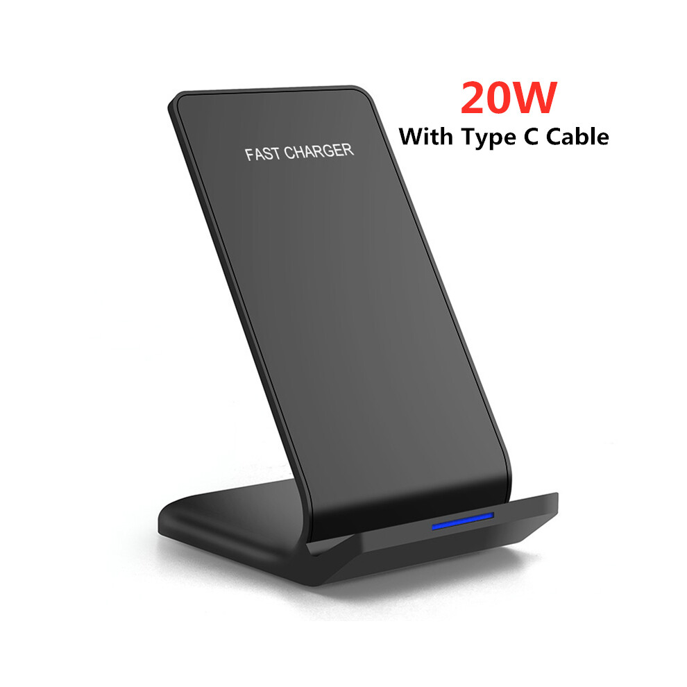 (With 20W Type C) 30W Wireless Charger Samsung S22 S21 Note 20 15W 2 In 1 Quick Charge Stand Iphone 9319708992663