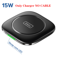 (15 W Pad No cable) Wireless charger 15 W fast charging stand for iPhone 14 13 12 11 Pro Max Samsung