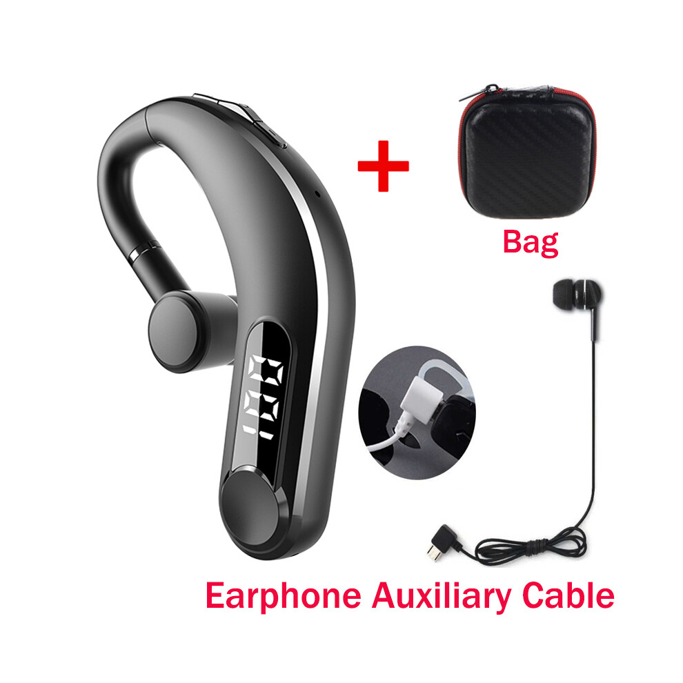 (M22 Deluxe Edition)V8s/V9s Headphone Bluetooth 5.0 Business Handsfree Wireless Headphone Stereo 9319708996678