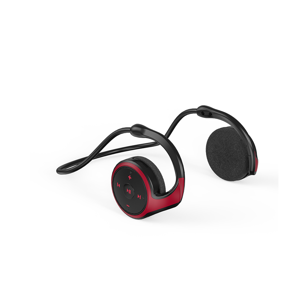 (Red)A23 Bluetooth Headphone Mp3 Player Fm Radio 10H Bluetooth Headphone Comfortable Bluetooth Headphone Red 9319708002720