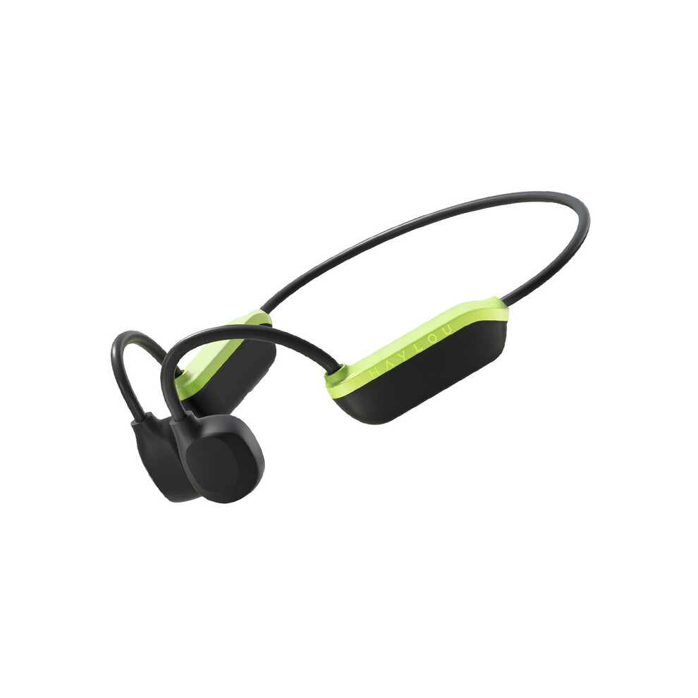 (Green) HAYLOU PurFree Lite Bone Conduction Headphones TWS Bluetooth Headset Sports Headphones QCC3044