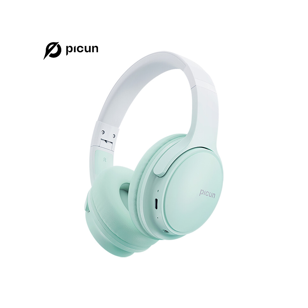 (Mint )Picun B-06 In-Ear Bluetooth Headphones, 110 Hours Play Time Wireless Headphones Green