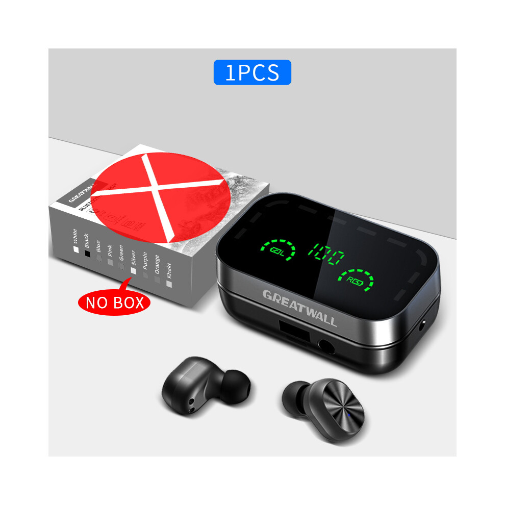 (no box)GREATWALL Bluetooth Headphones Wireless Earbuds In-Ear Earbuds with Charging Case