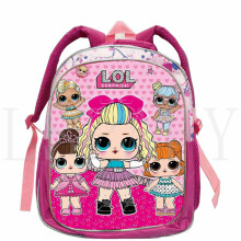 (4)New Kids Bag Backpack Kindergarten School Bag LOL Surprise Backpack Girl Cute Cartoon Bag Kids Bag