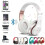 (White Gold)Wireless Bluetooth Headphone Noise Canceling Bluetooth Headphone Foldable Handsfree Headphone 3