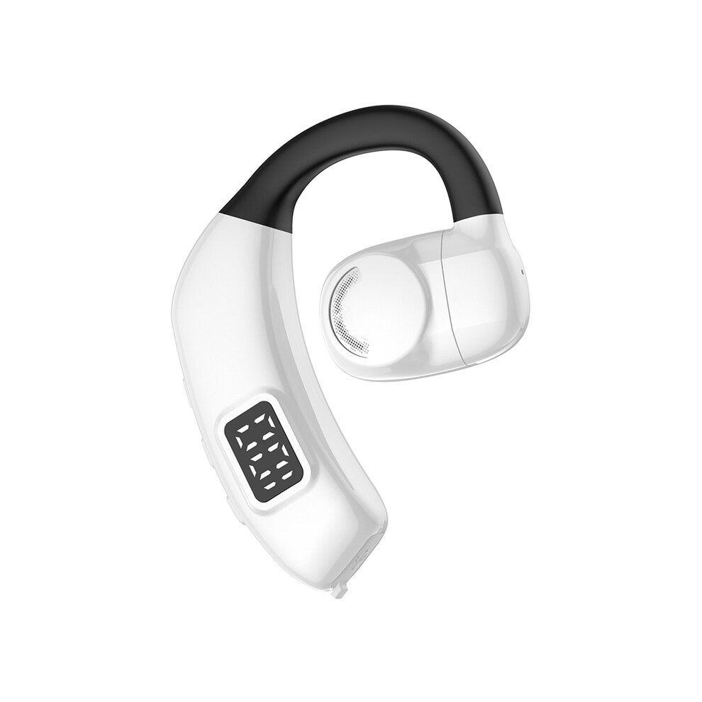 (White) Wireless Earbuds Over Ear Hooks Headset, 180 Swivel Arm, Ultra Long White 9319708015713