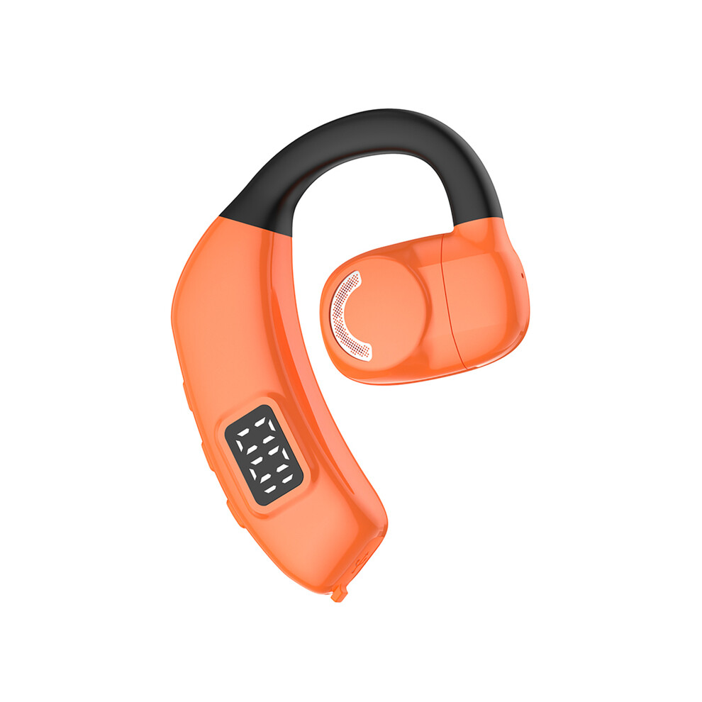 (Orange) Wireless Earbuds Over Ear Hooks Headset, 180 Swivel Arm, Ultra Long Orange 9319708015690