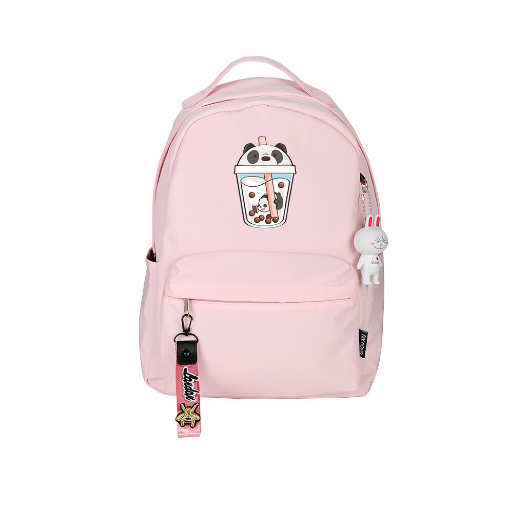 (10)Bear Crepe Girls Small Backpack Panda Milk Tea Kawaii Bookbag Waterproof School Backpack for Teenage-image-OPC-PH7W6RB-NEW