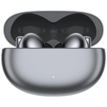 (Plateados) Auriculares HONOR CHOICE X5 Pro 46dB con cancelación activa de ruido adaptativa y audio