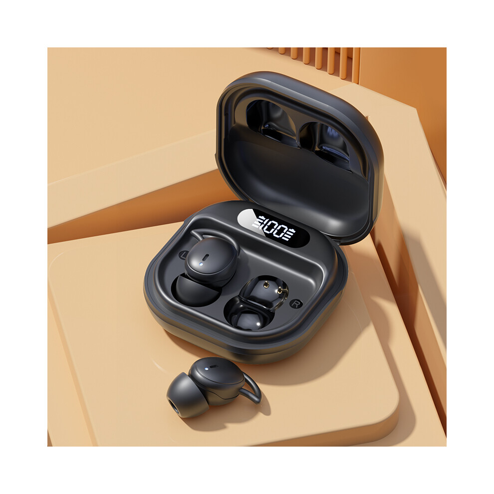 (Black)Genai M72 Sleeping Earbuds Wireless Bluetooth 5.4 Headphones Touch Control Headset Hifi Sound Black 9319708022742