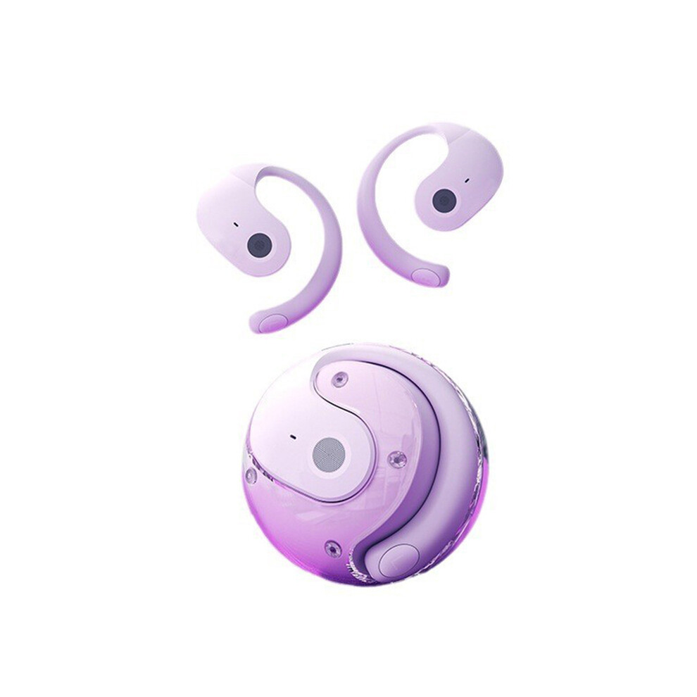 (Purple)Ows Headphones Wireless Bluetooth 5.3 In-Ear Sports Waterproof Purple 9319708023770