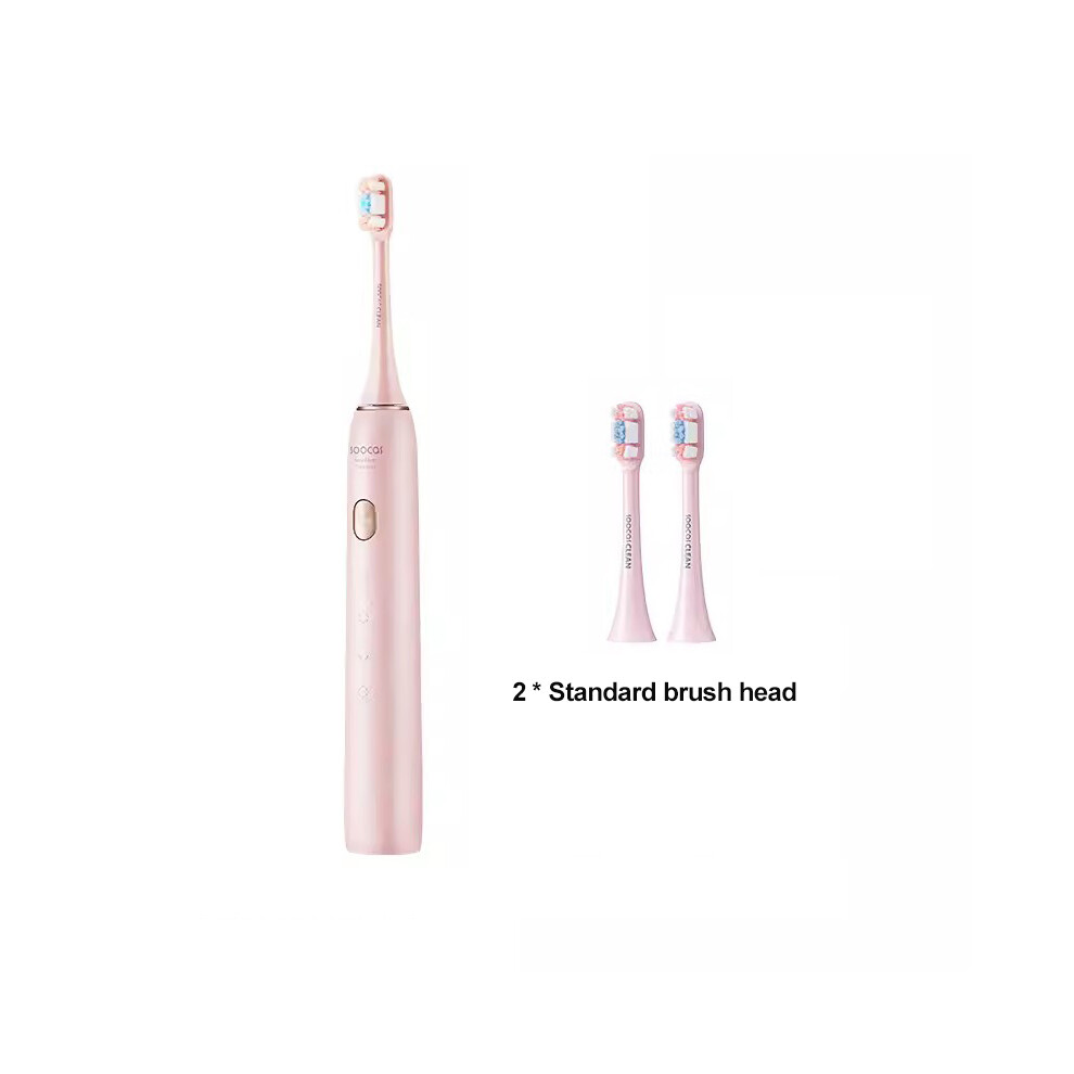 Pink (Pink) Soocas Sonic Electric Toothbrush X3u Toothbrush Adult Waterproof Ultrasonic