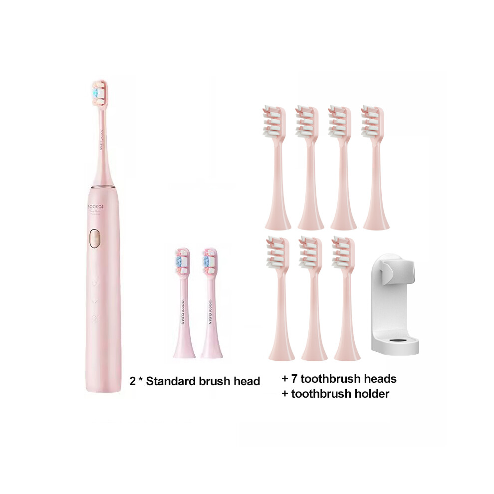 Pink ( 7) Soocas Sonic Electric Toothbrush X3u Toothbrush Adult Waterproof Ultrasonic