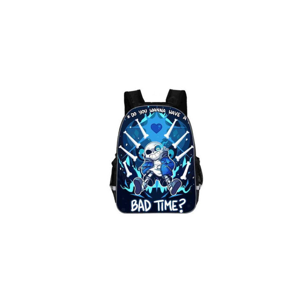 (11 inch photo color3)Backpack Nights at Freddy's Canvas Teenage School Bag Freddy Fazbear-image-OPC-PH7W8MB-NEW