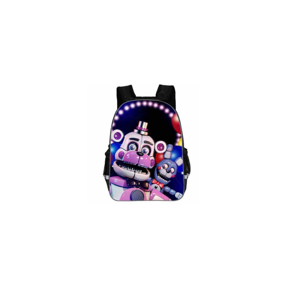 (16 Inch Photo Color93)Backpack Nights at Freddy's Canvas Teenage School Bag Freddy Fazbear-image-OPC-PH7W8PM-NEW