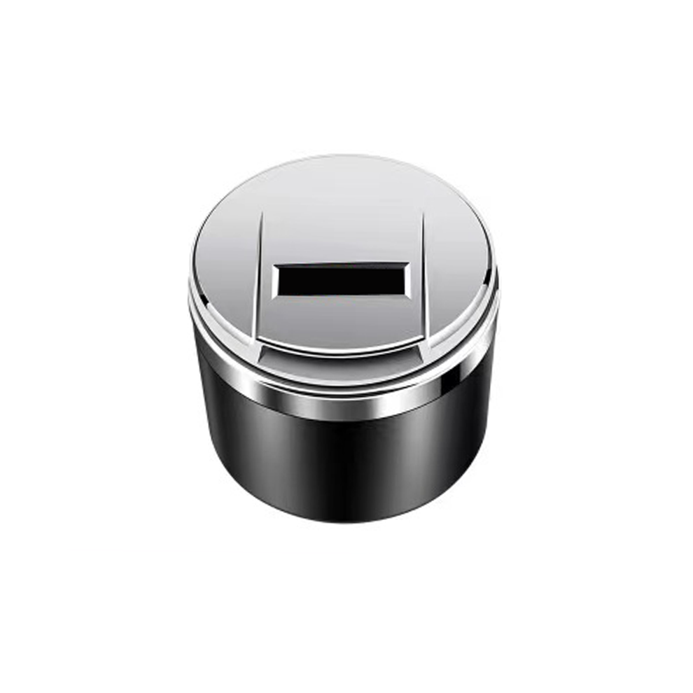 (No Logo)(No Logo) Ashtrays Car Led Ashtray Trash Coin Storage Cup Container Car Accessories 9319708034820