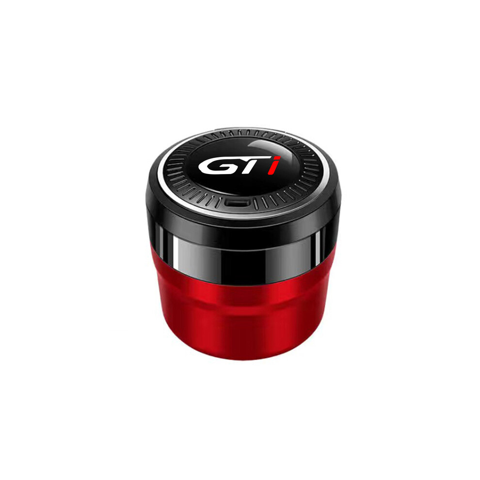 (Red) (Red) Ashtrays Car Cigarette Ashtray Portable Led Car Ashtray Smoke Remover Red 9319708035810
