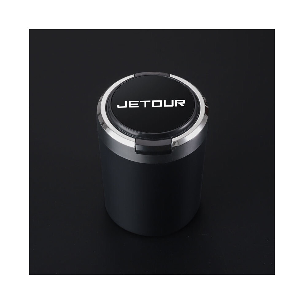 (- Lid) (- Lid) Ashtrays Portable Car Cigarette Ashtray With Lid With Logo Black 9319708037807