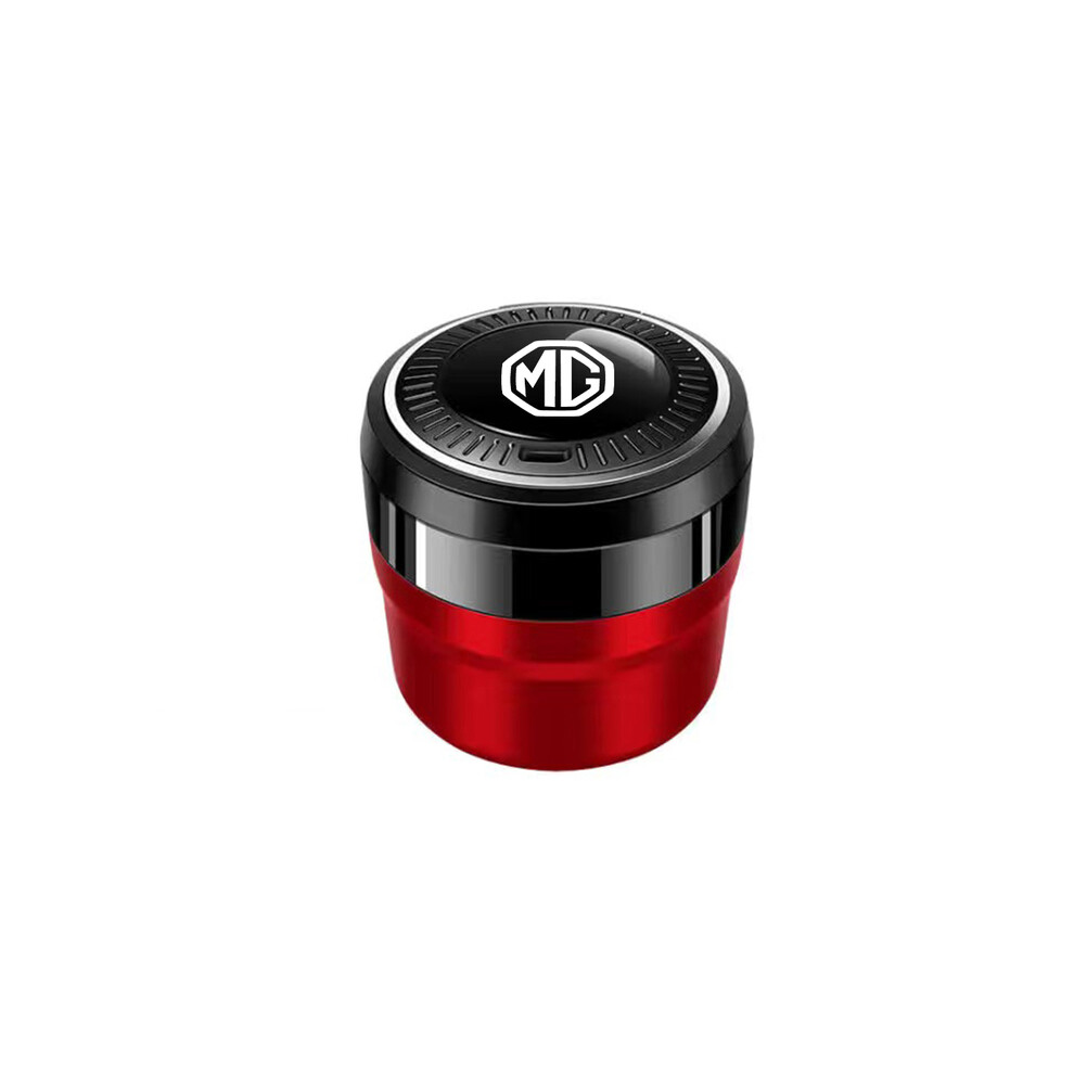 (Red) (Red) Ashtrays Car Cigarette Ashtray With Cover Portable Removable Vehicle Red 9319708037920