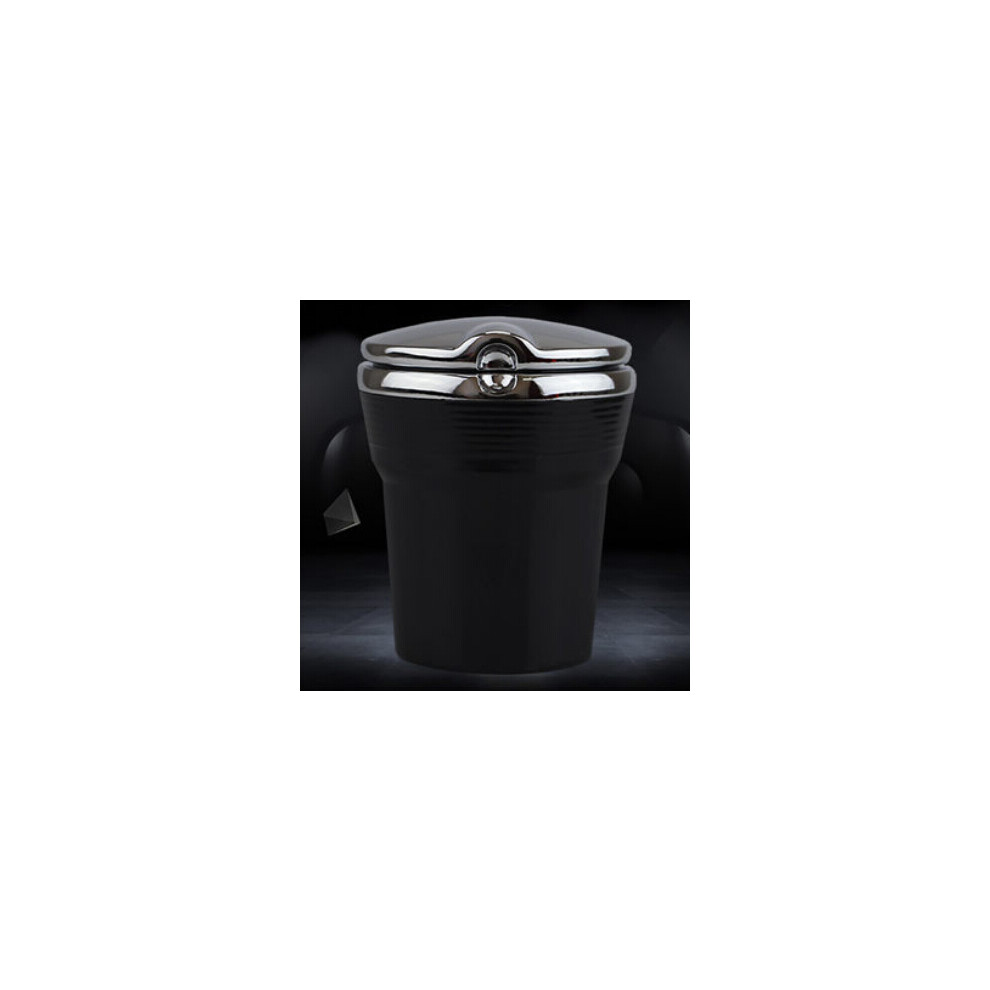 (Black)(Black) Ashtrays Car Styling Car Cigarette Ashtray With Led Lamp Opel Vauxhall Mokka Zafira Black 9319708038385