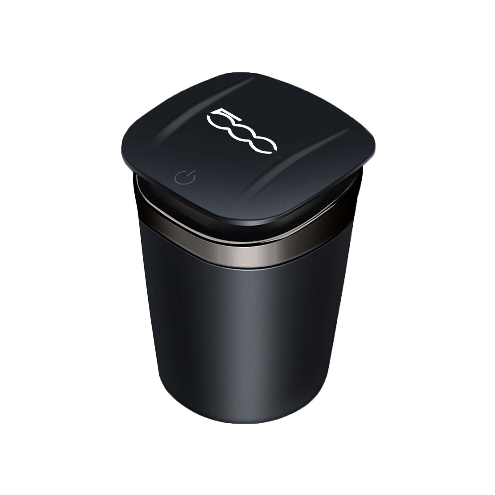 (For 500) (For 500) Ashtrays Car Ashtray Portable Car Cigarette Ashtray With Led Fiat Light 9319708038842