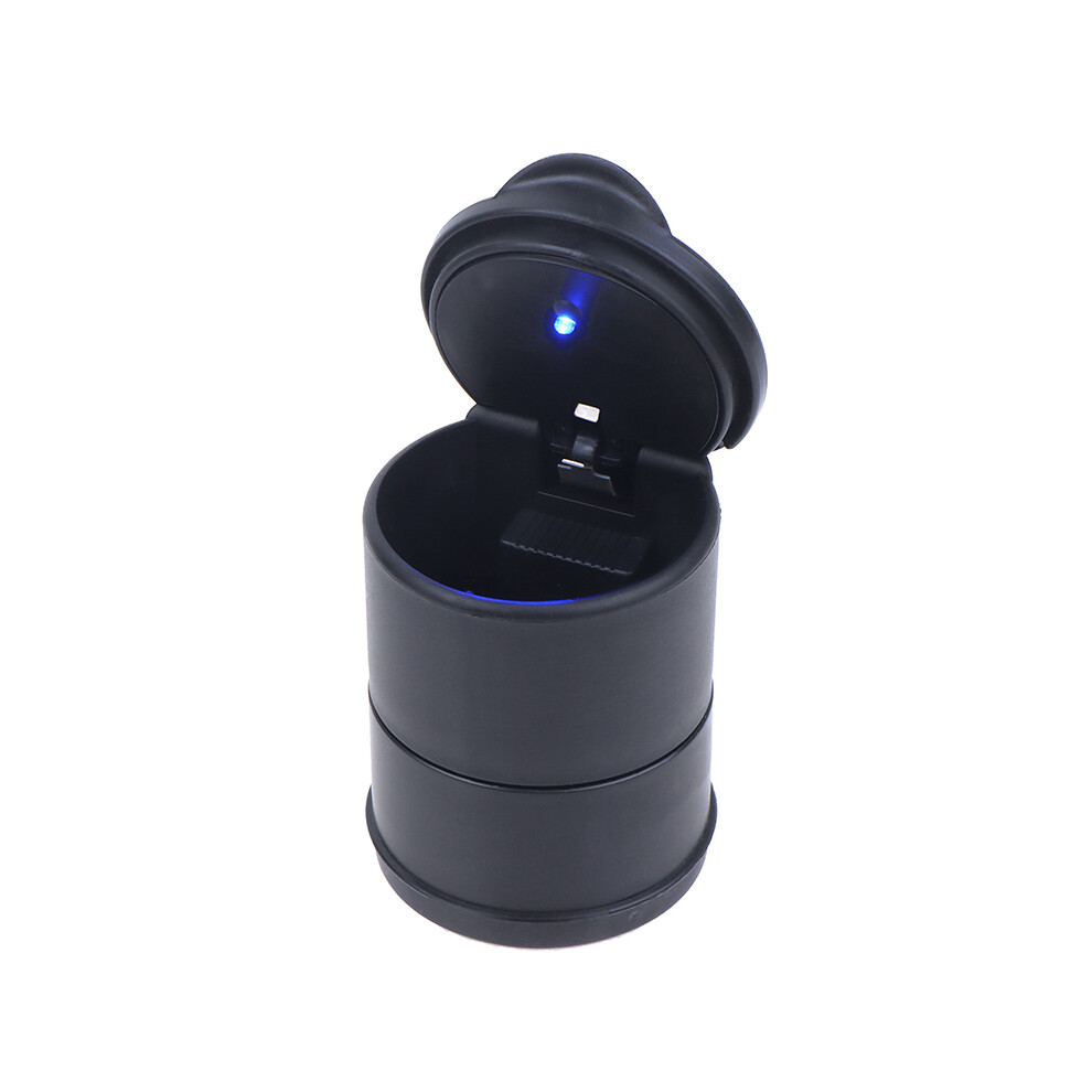(A)(A) Ashtrays 1 Pc Car Led Ashtray Trash Coin Storage Cup Container Cigar Ashtray Car Black/Silver/Gold 9319708040180