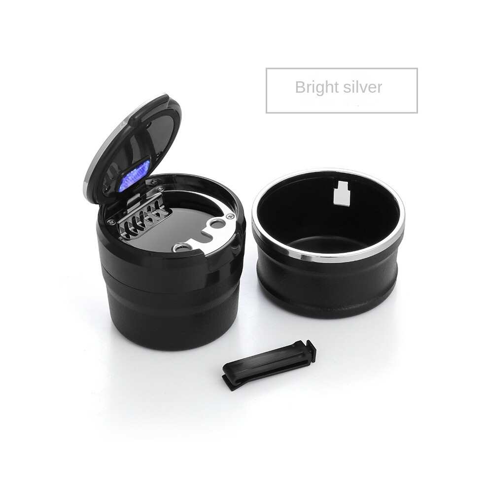 (Bright )(Bright ) Ashtrays Car Ashtray, Car Specific Ashtray, Multi-Function Led Ashtray, Silver 9319708040852