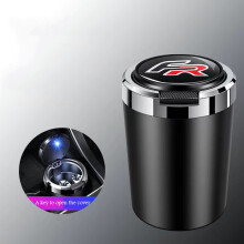 (black)(black) Ashtrays Fits Seat FR leon mk3 mk2 5f lbiza Altea Alhambra Tarraco single key open
