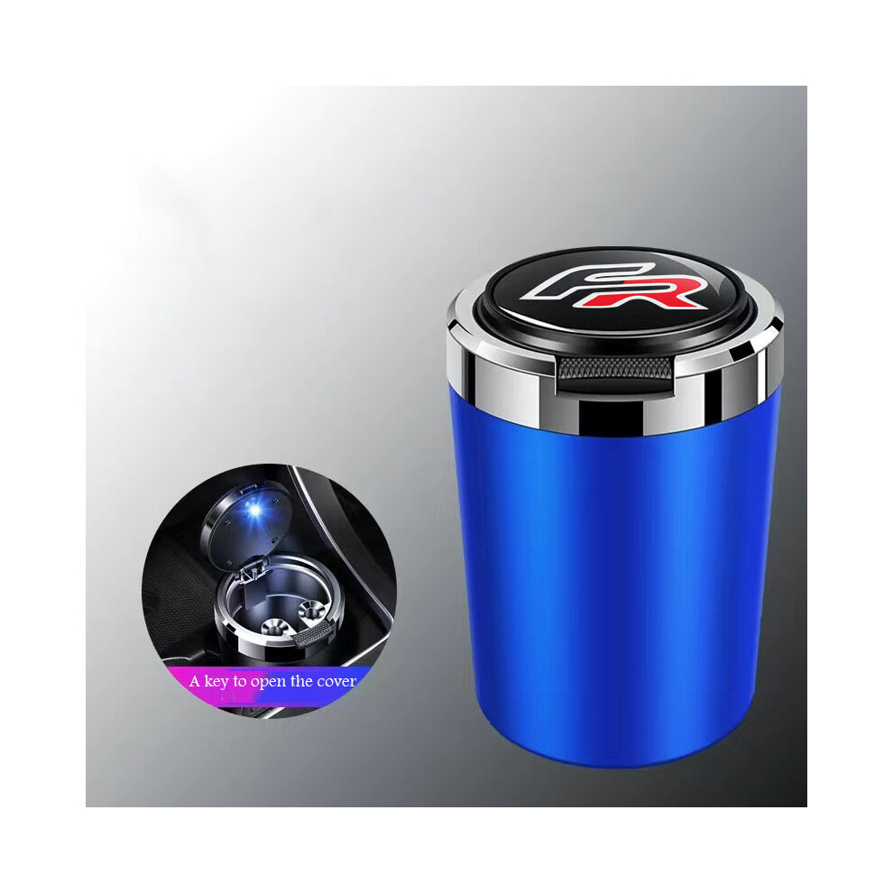 (Blue) (Blue) Ashtrays Fits Seat Fr Leon Mk3 Mk2 5F Lbiza Altea Alhambra Tarraco Single Key Blue 9319708041842