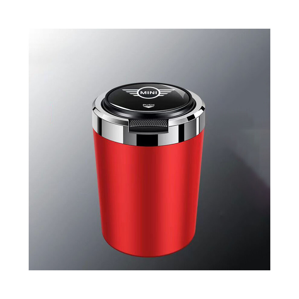 (Red)(Red) Ashtrays Fits Mini Cooper Countryman Works R55 R56 R60 F54 F55 F56 One Key Red 9319708041941