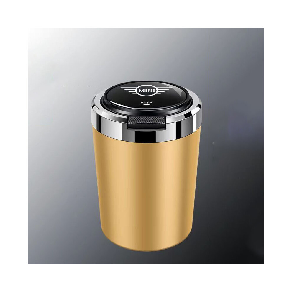 (Gold) (Gold) Ashtrays Fits Mini Cooper Countryman Works R55 R56 R60 F54 F55 F56 One Key Open Gold 9319708041934