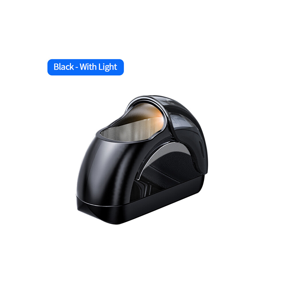 (Bl)(Bl) Ashtrays Unique Side Sliding Car Door Windproof Ashtray Smoke Cup Cigarette Led Light 9319708043877
