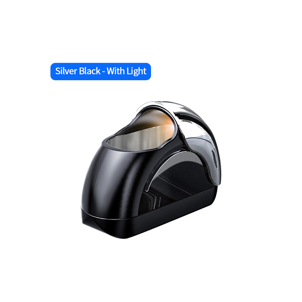 (Sl)(Sl) Ashtrays Unique Side Sliding Car Door Windproof Ashtray Smoke Cup Cigarette Led Light 9319708043860
