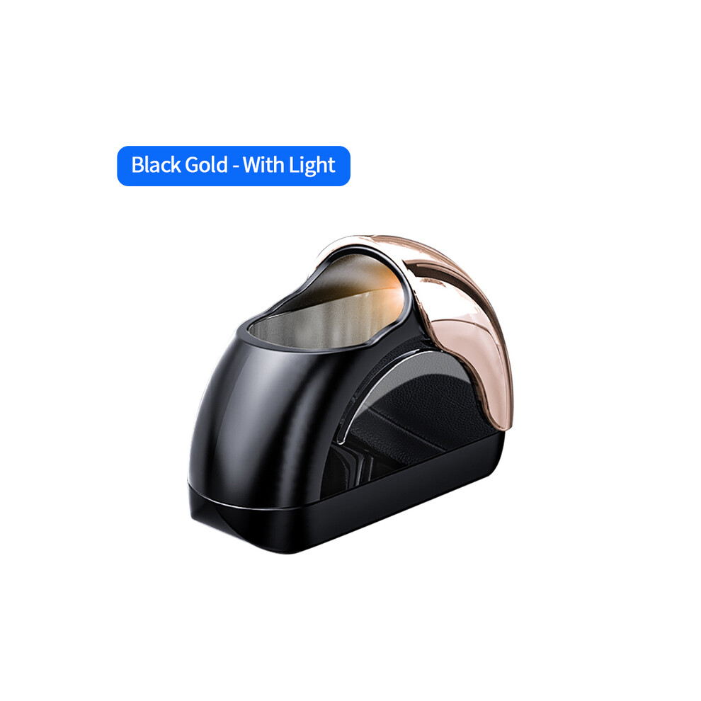 (Gl)(Gl) Ashtrays Unique Side Sliding Car Door Windproof Ashtray Smoke Cup Cigarette Led Light 9319708043846