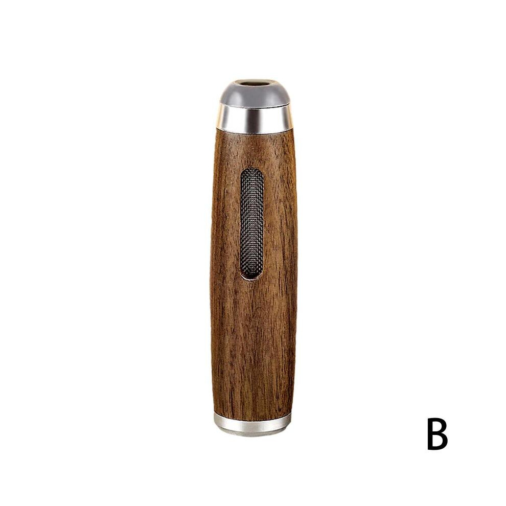(B)(B) Ashtrays Dust-Free Smoking Car Ashtray Wooden Car Portable Cigarette Mini Filter 9319708043983