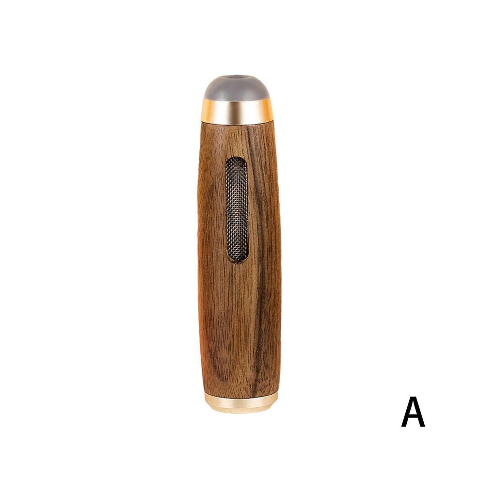 (A)(A) Ashtrays Dust-Free Smoking Car Ashtray Wooden Car Portable Smoke Filter Mobile Soot 9319708044034