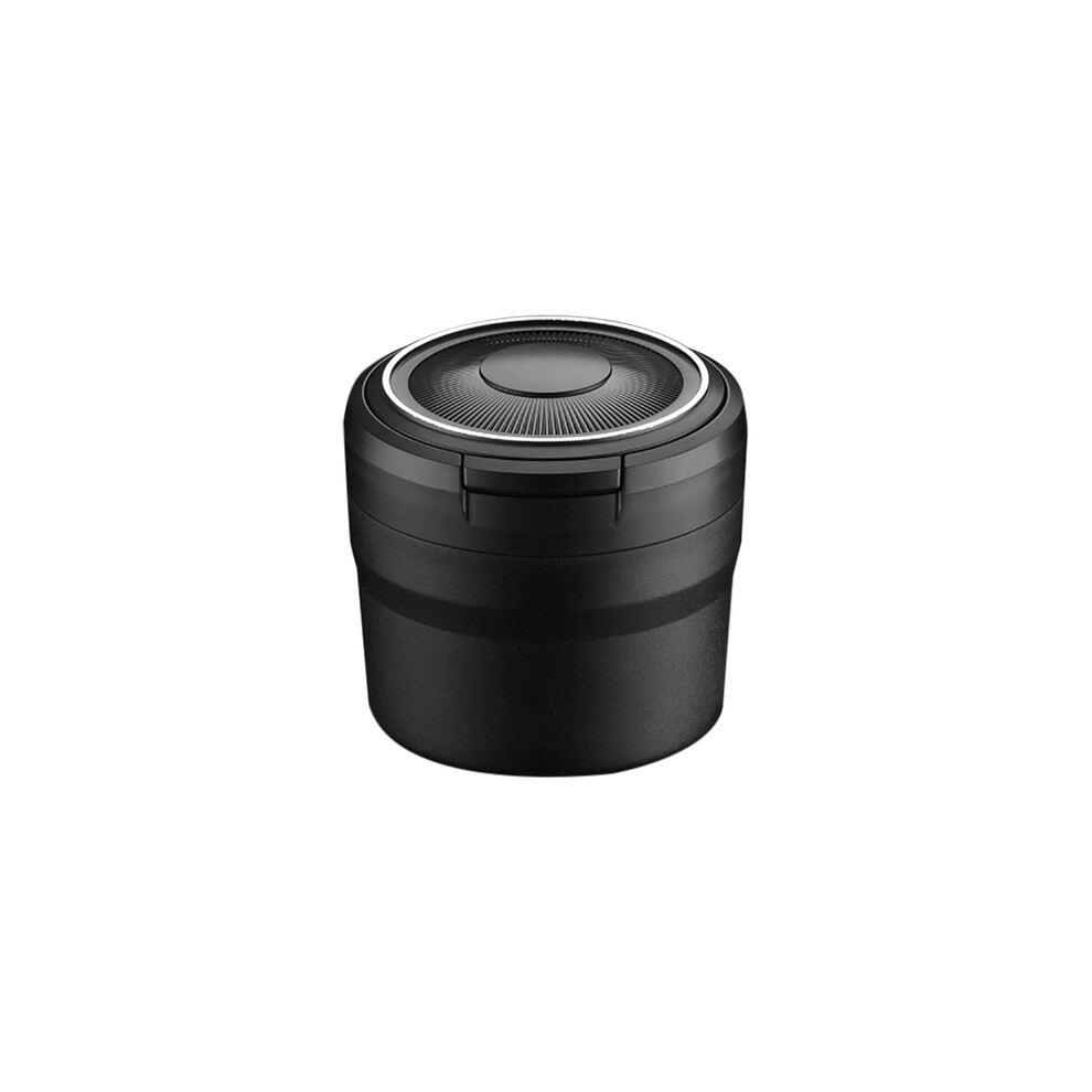 (Black)(Black) Ashtrays Car Ashtray Car Pop Cover Ashtray Portable Mini Ashtray For Car Black 9319708044461