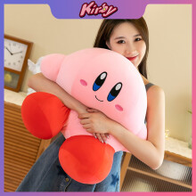 (A30cm) Anime Kirby Pluche Speelgoed Kawaii Schattige Roze Peluche Cartoons Zachte Knuffelpop