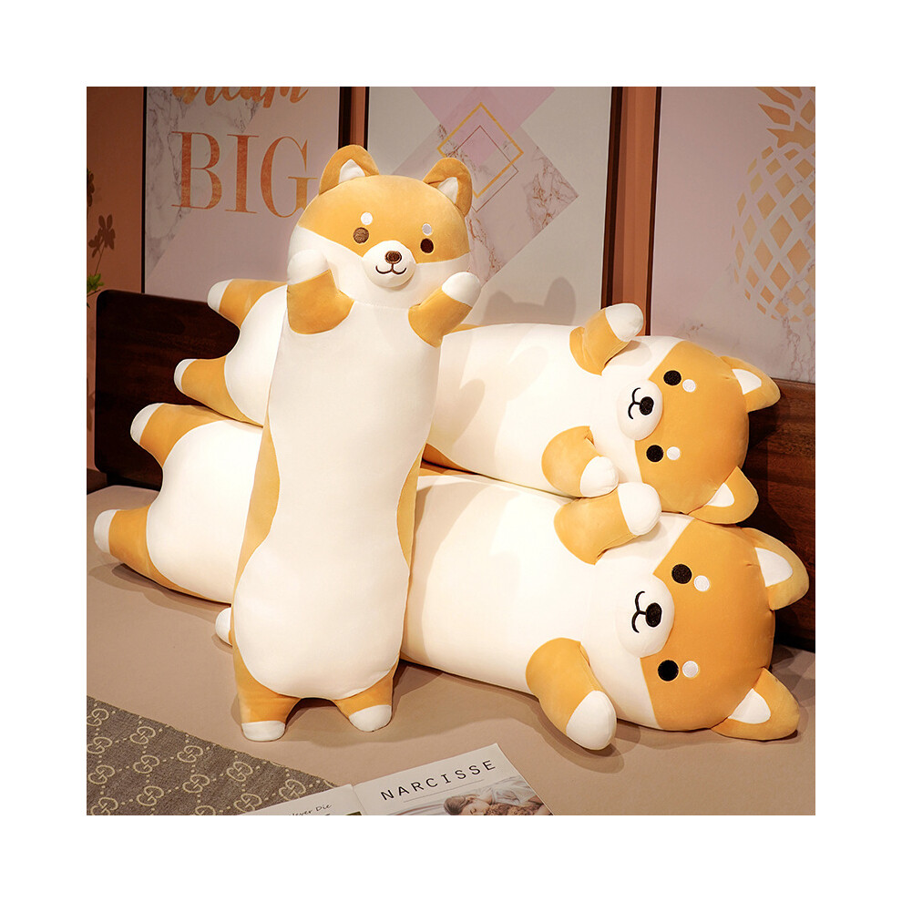 (brown dog90cm)50-150cm Giant Tall Shiba Inu Dog Plush Toy Instant Stuffed Soft Animal Corgi-image-OPC-PH7WDD9-NEW