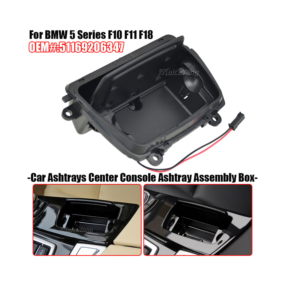 Ashtrays New Car Ashtrays Center Console Ashtray Installation Box For Bmw 5 Series F10 F11 F18 9319708045086
