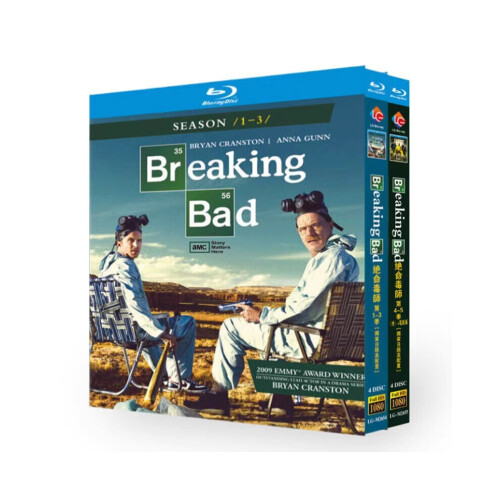 Breaking Bad Complete seizoenen 1-5 Blu-ray BD 1080p