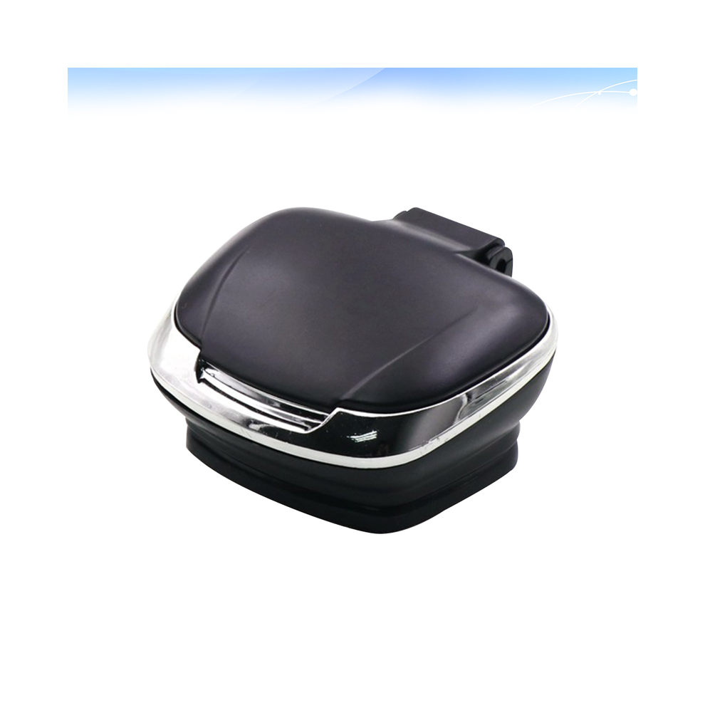 (Black)(Black) Ashtrays 1Pc Car Ashtray Personality Led Lamp Professional Creative Durable Black 9319708045314