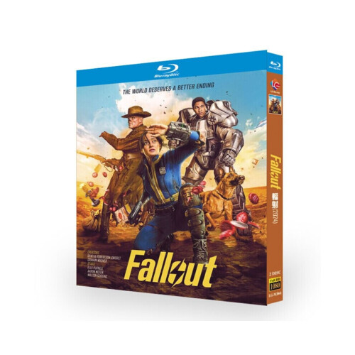 Fallout - Staffel 1 (2024) Blu-ray BD 1080P, Region Free, 8 Episoden je 60 Min