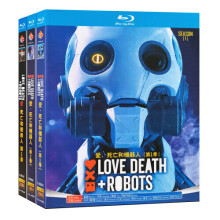 Liebe, Tod + Roboter: Staffel 1-3, BD-Gesamtwerk (35 Kurzfilme)