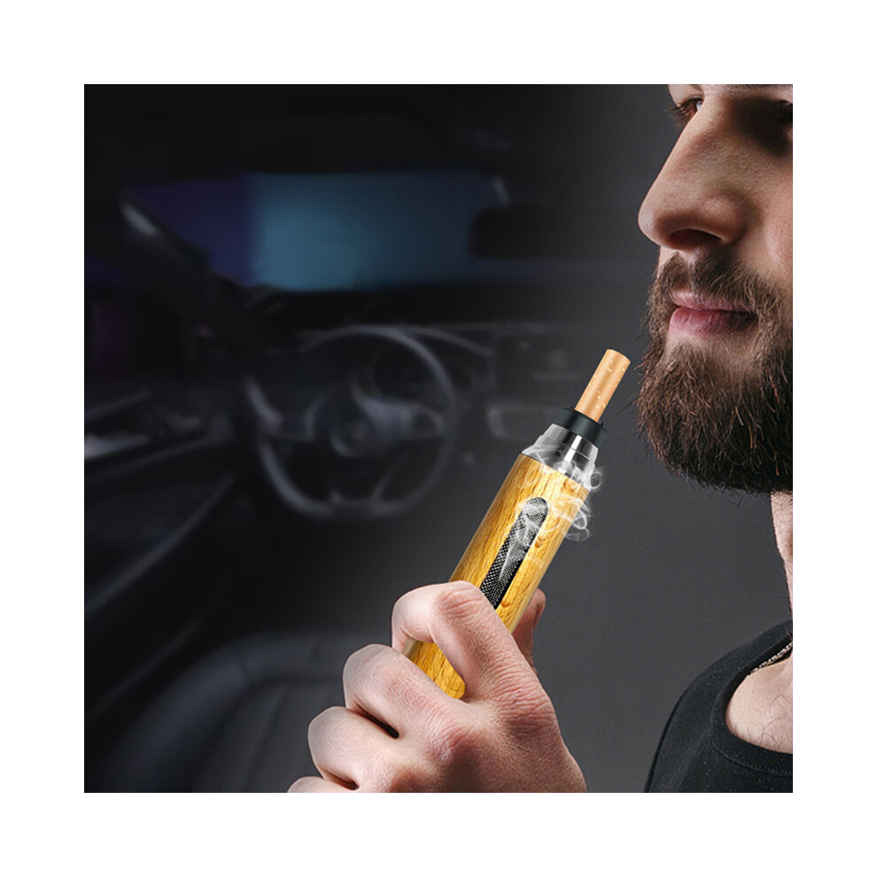 (One Size) (One Size) Ashtrays Portable Car Ashtray Mini Car Ashtray Noen-Fly Cigarette Cover 9319708045451