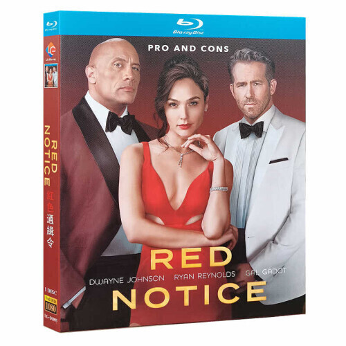Red Notice (2021) Blu-ray 1080P BD