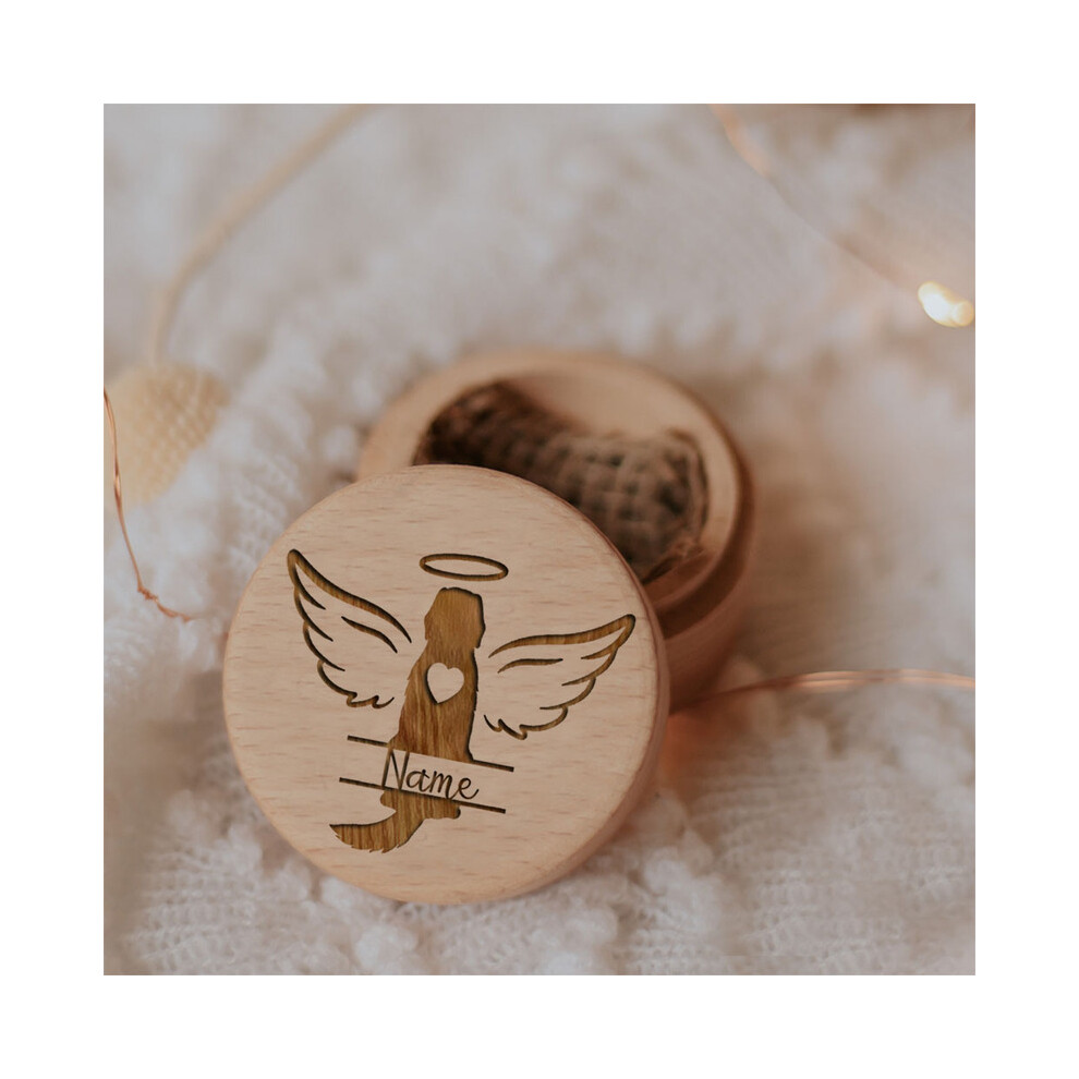 (NO.3)(NO.3) Wood Carving Name Dog Print Pet Teeth Storage Box Cat-image-OPC-PH7WFTR-NEW