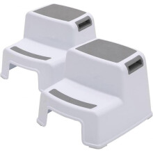 Two Step Stool for Kids and Toddler, 2 Step Stool for Bathroom Sink, Kitchen and Toilet