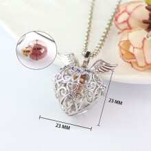 (Ash pendant H) (Ash pendant H) Cremation urn necklace for ashes Memorial memorial memorial pendant